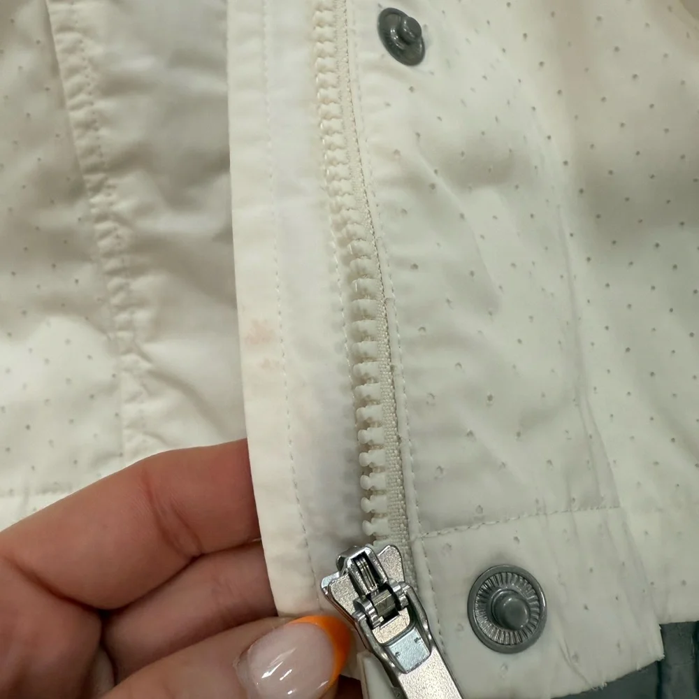 Athleta White Aerate Jacket Lightweight Casual Wear - Picture 10 of 16